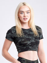 Load image into Gallery viewer, Short-Sleeve Crop Top