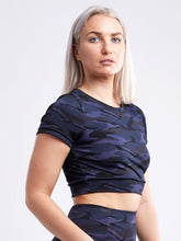 Load image into Gallery viewer, Short-Sleeve Crop Top