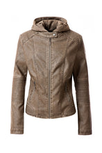 Load image into Gallery viewer, Women's PU Jacket