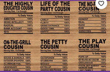 Load image into Gallery viewer, Family Party. ALL Family