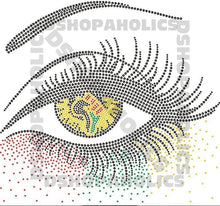 Load image into Gallery viewer, Juneteenth Eye Rhinestone