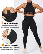 Load image into Gallery viewer, Corset Waist Buttery Soft leggings Body Shaper
