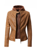 Load image into Gallery viewer, Women&#39;s PU Jacket
