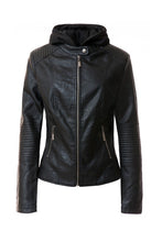 Load image into Gallery viewer, Women&#39;s PU Jacket
