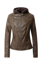 Load image into Gallery viewer, Women&#39;s PU Jacket
