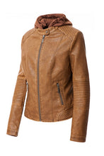 Load image into Gallery viewer, Women&#39;s PU Jacket
