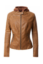 Load image into Gallery viewer, Women&#39;s PU Jacket
