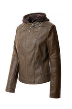 Load image into Gallery viewer, Women&#39;s PU Jacket
