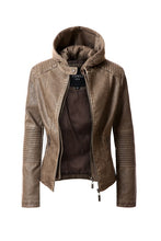 Load image into Gallery viewer, Women&#39;s PU Jacket
