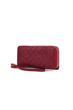 Load image into Gallery viewer, MKF Honey Genuine Leather Embossed Wallet by Mia K
