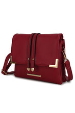 Load image into Gallery viewer, MKF Valeska Multi Compartment Crossbody by Mia k
