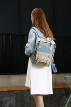 Load image into Gallery viewer, 14.9 VINTAGE WATERPROOF BACKPACK-MULTI
