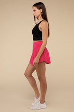 Load image into Gallery viewer, Wide Band Tennis Skirt with Zippered Back Pocket
