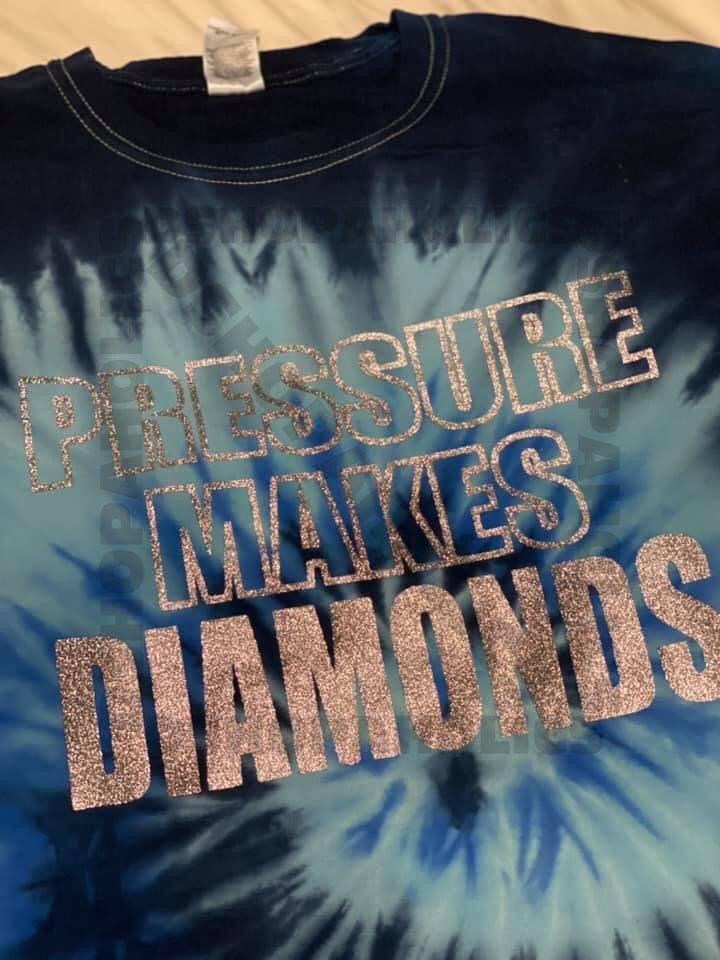 Pressure Makes Diamonds {SILVER GLITTER}